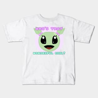 Nanalan "Who's That Wonderful Girl?" Kids T-Shirt